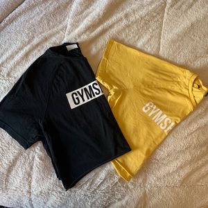 Gymshark bundle crop tops